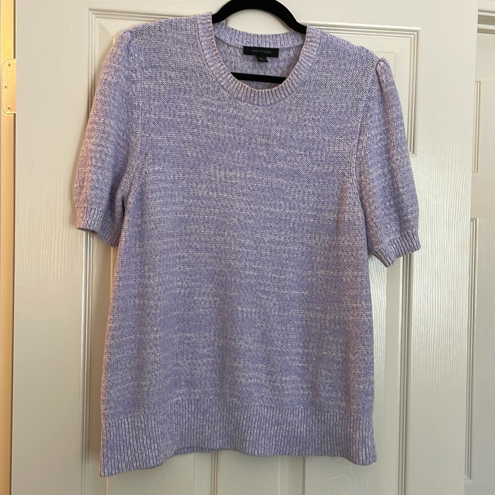 Ann Taylor Lavender Sweater